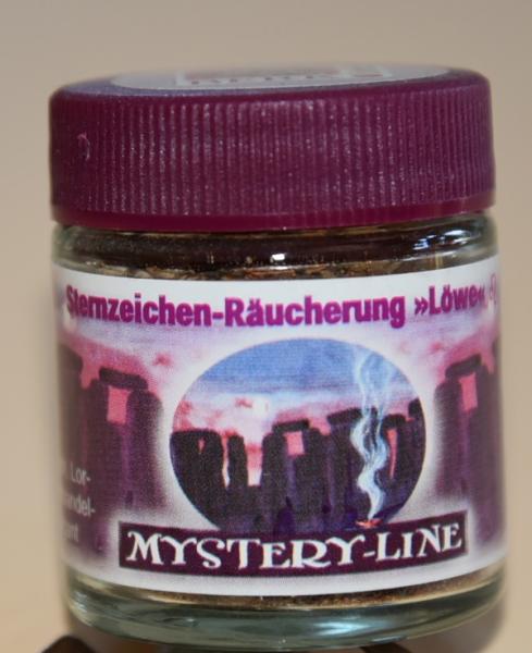 STERNZEICHEN-RÄUCHERUNGEN "Löwe" - im Glas