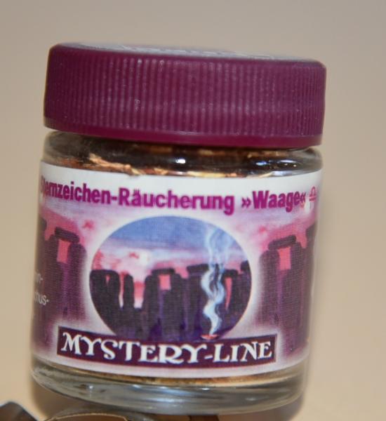 STERNZEICHEN-RÄUCHERUNGEN "Waage" - im Glas